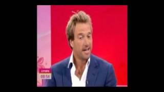 Ben Fogle on Lorraine discussing filming the new Typhoo Tea Adverts [upl. by Areval300]