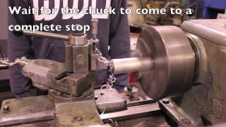 Basic Turning on a Manual Lathe [upl. by Guttery]