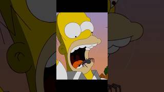 Homer gets super power simpsons shorts [upl. by Aenet]