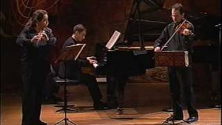 Bach Trio Sonata BWV 1038 in G major Radivo Reville Robilliard [upl. by Acinelav]