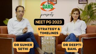 NEETPG 2023 Strategy amp Timelines by The Mentor Duo  Common Sense Approach [upl. by Ansilme]