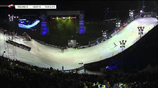 Mark McMorris  Cab 1260 Indy at Billabong Air amp Style Innsbruck 2013  Round 2 [upl. by Ggerg664]