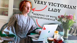 My Victorian Lifestyle Vlog A day in the life as a Victorian era lady [upl. by Halsy974]