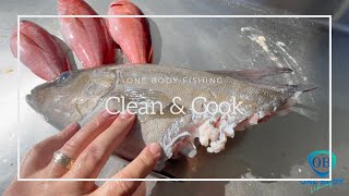 How to prepare AMBERJACK amp VERMILION SNAPPER The BEST Clean and Cook [upl. by Arhas258]