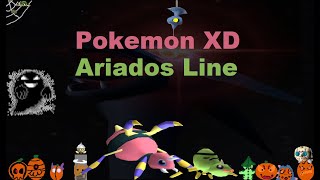 Pokemon XD Ariados Line Challenge [upl. by Nowyt735]