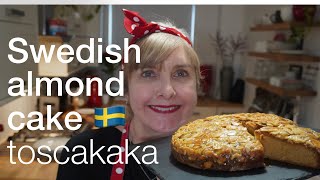 Swedish Almond Cake Toscakaka with Spelt Flour [upl. by Scoville184]