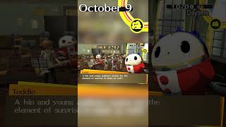 Persona 4 Every Day October 9 rpg gaming persona [upl. by Prouty]