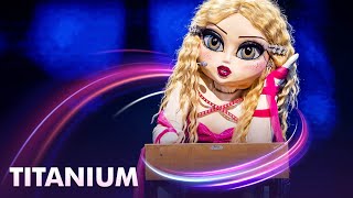 Poppemie  ‘Titanium’  The Masked Singer  Seizoen 4  VTM [upl. by Yodlem]