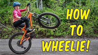 LEARN HOW TO WHEELIE ANY BIKE NOW [upl. by Maryellen360]