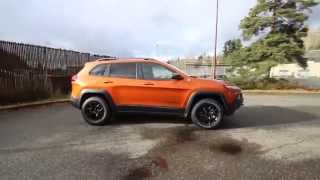 2015 Jeep Cherokee Trailhawk  Mango Tango Pearl  FW576489  Kirkland  Redmond [upl. by Asiilanna]