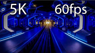 TRON Lightcycle  Run front seat onride 5K POV 60fps Walt Disney Worlds Magic Kingdom [upl. by Sulamith]