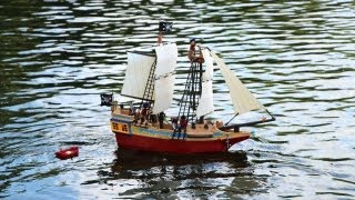 Playmobil Piratenschiff  Untergang des Großen Piraten Tarnschiffes 4290 [upl. by Harhay242]