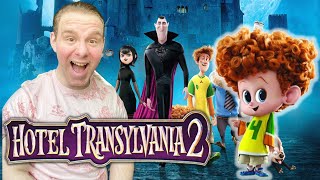 HOTEL TRANSYLVANIA 2 is SO CUTE First Time Watching Movie Commentary amp Reaction [upl. by Aicilihp428]