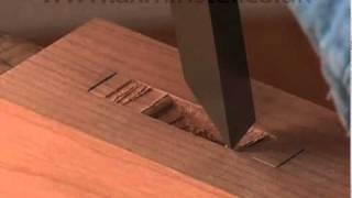 LieNielsen  Mortise Chisels [upl. by Ardnekat]