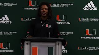 Sheldrick Redwine  Post Game Presser  92218 [upl. by Neelrac]