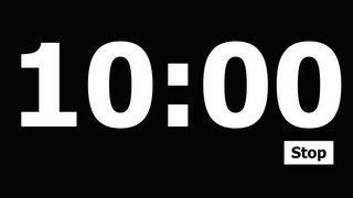 10 Minute Countdown Timer [upl. by Nezam]