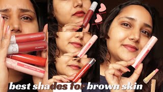 BEST ROMAND TINTS FOR Indian pigmented lips  glasting  juicy lasting  zero velvet  Reviewswatch [upl. by Natalee]