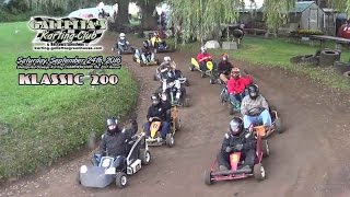 200 Lap Karting Klassic  21st Annual at Gallettas GoKart Club  Sept 24 2016 No Dialog [upl. by Rento]