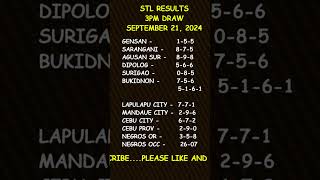 STL Result Today 300 pm draw September 21 2024 shorts [upl. by Fraze]