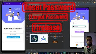 reset passwordforgot password implementation with firebase android studio java bangla [upl. by Adiol1]