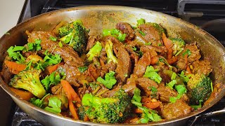 Kenyan Beef Wetfry made simply delish with broccoli  Beef Wetfry Recipe [upl. by Safire865]