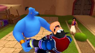 PCSX2 720p  Kingdom Hearts 2 Widescreen Patch Gameplay [upl. by Frear]