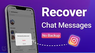 Top 4 Ways to Recover Deleted Chat amp Messages on Instagram  See Deleted Messages on Instagram 2024 [upl. by Rekab]