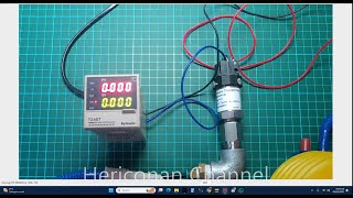 Cara menghubungkan pressure transmitter 2 wire TPS20 dengan controller TZ4ST [upl. by Camden910]