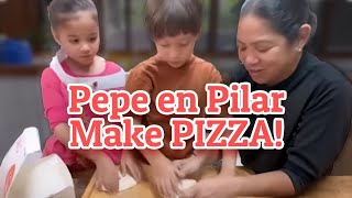 Pepe en Pilar learn how to make Pizza [upl. by Dewhurst]