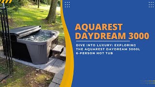 Dive into Luxury Exploring the AquaRest DayDream 3000 6Person Hot Tub hottubreview [upl. by Sitarski]