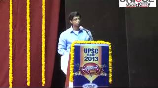 THE UNIQUE ACADEMY UPSC SUCCESS STORY  Prateek Thube IPS [upl. by Nottirb]