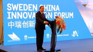 Stefan Löfven på besök i Kina [upl. by Imena]