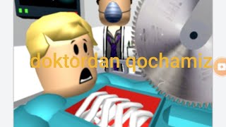 daxshatli doktordan qochamiz roblox [upl. by Nnayllehs]