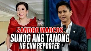 Sandro Marcos vs Pia Hontiveros  CNN Interview [upl. by Suoirrad]