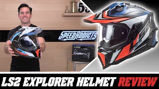 LS2 Explorer Helmet Review at SpeedAddictscom [upl. by Jaf]