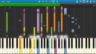 Alicia Keys  Unbreakable Piano Tutorial  How to play  Synthesia Cover [upl. by Anwad]