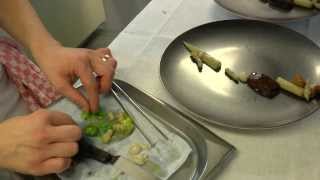 Peter Goossens and Maarten Bouckaert prepare a main course with hare [upl. by Ophelia932]