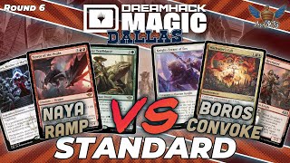 Naya Ramp vs Boros Convoke  MTG Standard  Dreamhack Dallas Regional Championship  Round 6 [upl. by Alahs]