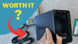 Synology DS224 Setup amp RAM Expansion [upl. by Bonucci]