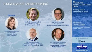 2024 9th Capital Link Maritime Leaders Summit  Greece  A New Era For Tanker Shipping [upl. by Dupuis]