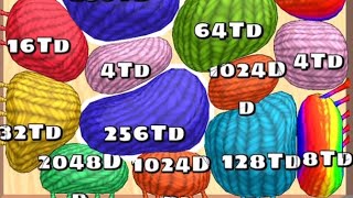 Blob Merge 3d Gameplay Satisfying 2048  Merge Game  111 [upl. by Nemad]