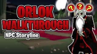 Orlok NPC Storyline Quest Walkthrough  AQW [upl. by Shiekh]