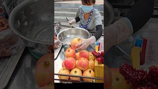 Healthy Fruit 100 Pomegranate Juice  Fruit Cutting Skills [upl. by Ueik]