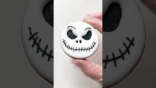 ☠️Simple Halloween cookie decorating for beginners アイシングクッキー cookiedecorating halloween [upl. by Nylednarb]