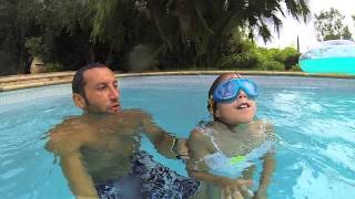 Cours de Natation Mia 6 ans on samuse au fond de leau [upl. by Urd310]