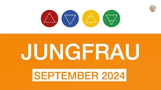 JUNGFRAU ♍️ SEPTEMBER 2024 quotUPCYLCING UND KREATIVE IDEENquot  Tarot Monatslegung Monatsorakel [upl. by Noleta]