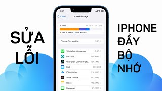Cách sửa lỗi iPhone báo đầy bộ nhớ Rất dễ làm và miễn phí 100 [upl. by Surbeck]