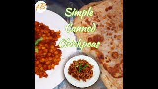 How to make Simple Canned Chickpeas  Simple Canned Chickpeas recipe  Haleema Baloch [upl. by Marcel]