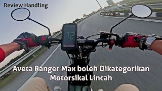 Review Aveta Ranger Max Explorer  Pickup Handling Braking  GPS Speedometer [upl. by Yong419]