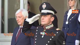 Putin al Quirinale ricevuto da Mattarella il picchetto donore [upl. by Onej]